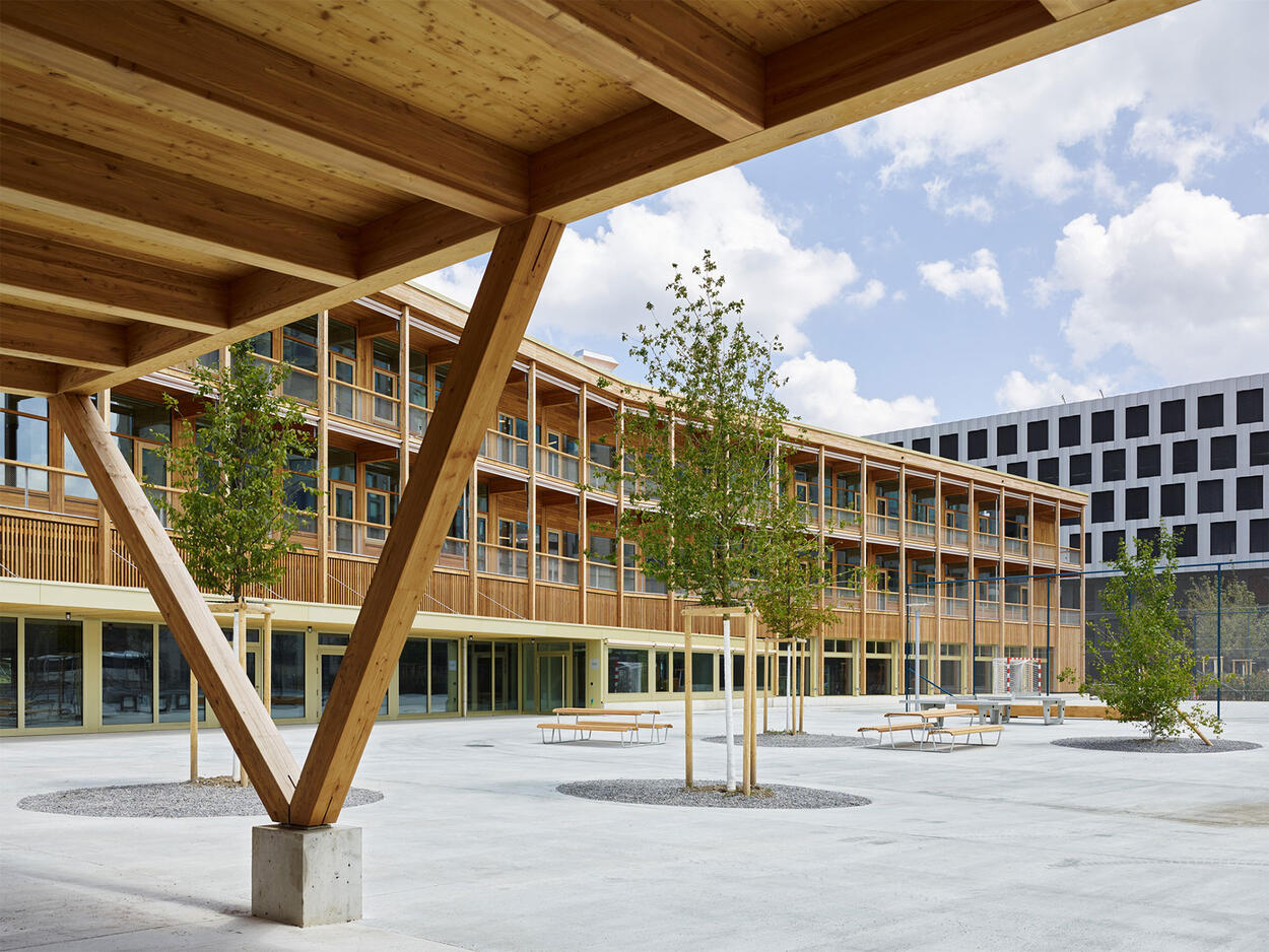 Schulanlage Pfingstweid, Zürich-West - 2019